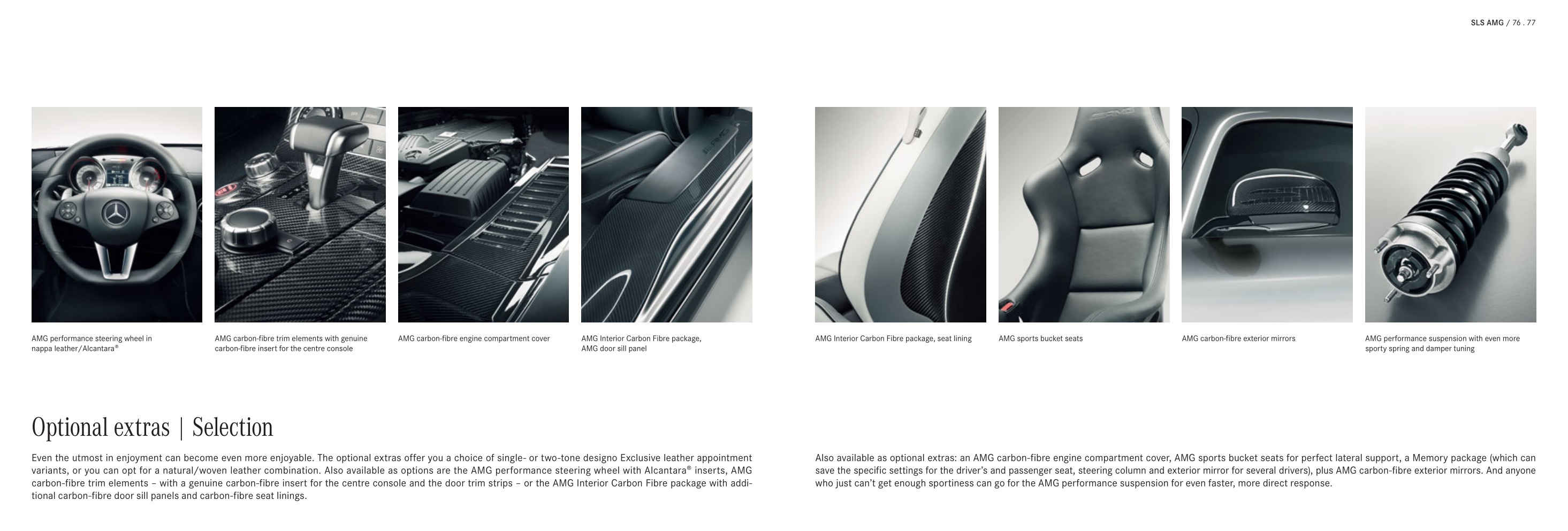 2013 Mercedes-Benz SLS Class Brochure Page 28